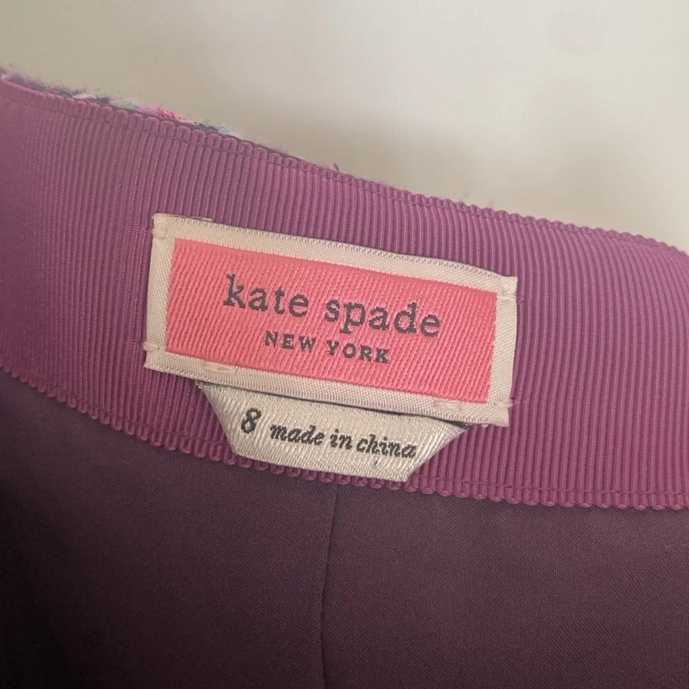 Kate Spade Plaid Tweed Skirt - Picture 6 of 6
